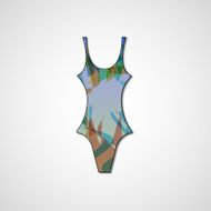 female swimsuit isolated N64