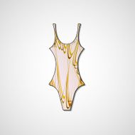 female swimsuit isolated N65