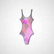 female swimsuit isolated N66