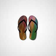 Abstract illustration on flip flops N68