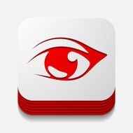 square button eye