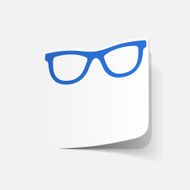 realistic design element glasses N5