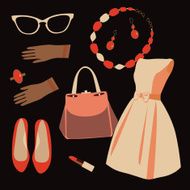 Elegant fashion set