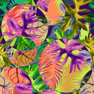 tropical leaves N2