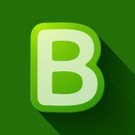 Volume icons alphabet B N7