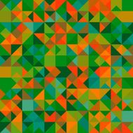Retro pattern of geometric shapes N19