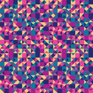 Retro pattern of geometric shapes N21
