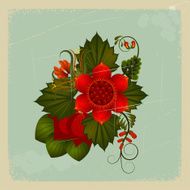Petrikov painting Ukrainian ornament