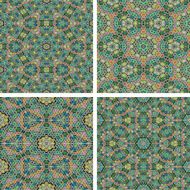 set of abstrack pencil color seamless colorful background N3
