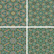set of abstrack pencil color seamless colorful background N5