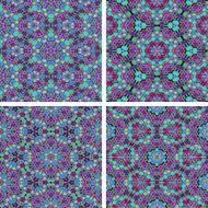 set of abstrack pencil color seamless colorful background N6