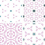 set of abstrack seamless colorful background N2