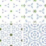 set of abstrack seamless colorful background N3