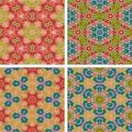 set of abstrack seamless colorful background N6