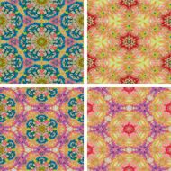 set of abstrack seamless colorful background N7