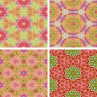 set of abstrack seamless colorful background N8