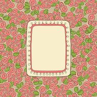 vintage floral background N11