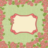vintage floral background N12