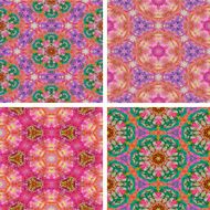 set of abstrack seamless colorful background N13
