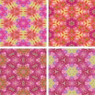 set of abstrack seamless colorful background N15
