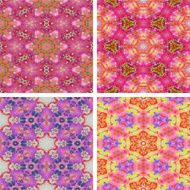 set of abstrack seamless colorful background N18