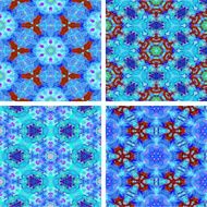 set of abstrack seamless colorful background N21