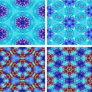 set of abstrack seamless colorful background N22