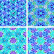 set of abstrack seamless colorful background N24