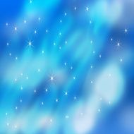 blur blue abstract background with star light N3