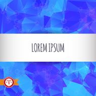 Abstract Colorful Triangles Background Vector N51