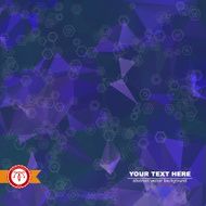 Abstract Colorful Triangles Background Vector N53