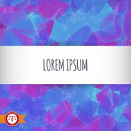 Abstract Colorful Triangles Background Vector N55