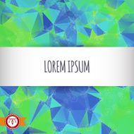Abstract Colorful Triangles Background Vector N56