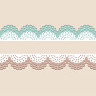 Seamless lace vector background N3