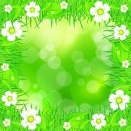 Spring background N10