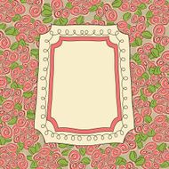 vintage floral background N13