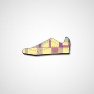 Abstract illustration on sneakers N60