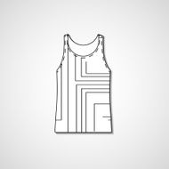 Abstract illustration on singlet N158