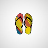 Abstract illustration on flip flops N71