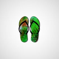 Abstract illustration on flip flops N72
