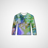 Abstract illustration on sweater N65