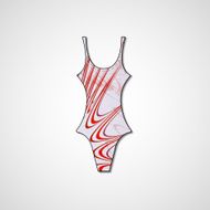 female swimsuit isolated N73