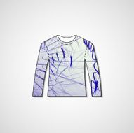 Abstract illustration on sweater N66