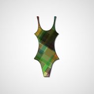female swimsuit isolated N74