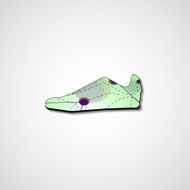 Abstract illustration on sneakers N66