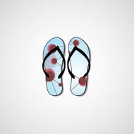 Abstract illustration on flip flops N75
