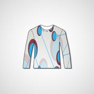 Abstract illustration on sweater N67