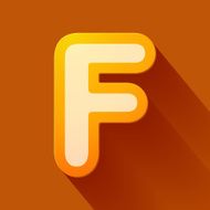 Volume icons alphabet F N6