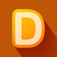 Volume icons alphabet D N5
