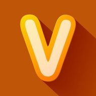 Volume icons alphabet V N9